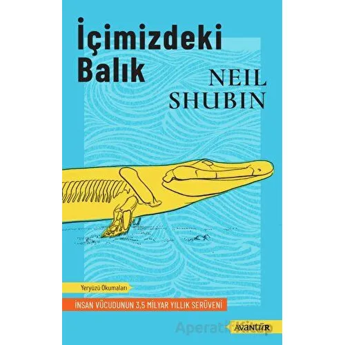 İçimizdeki Balık - Neil Shubin - Avantür Kitap