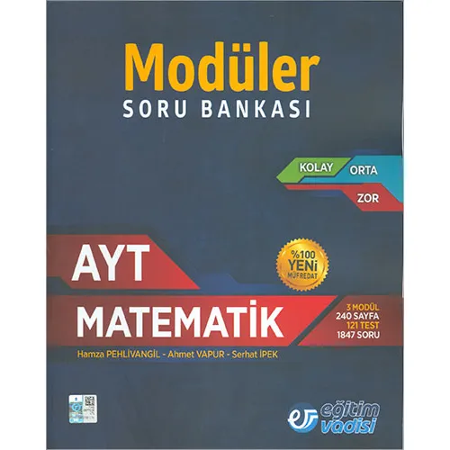 Eğitim Vadisi AYT Matematik Modüler Soru Bankası