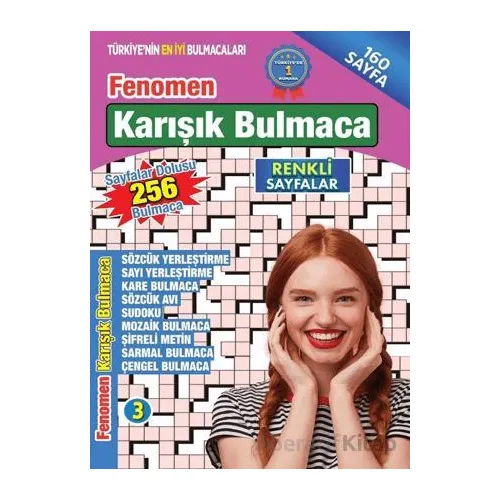 Fenomen Karışık Bulmaca 3 - Kolektif - Maxi Yayıncılık