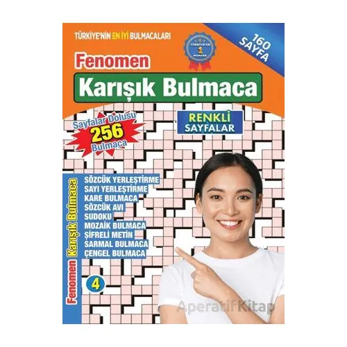 Fenomen Karışık Bulmaca 4 - Kolektif - Maxi Yayıncılık