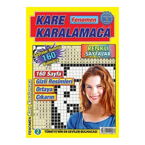 Fenomen Kare Karalamaca 2 - Kolektif - Maxi Yayıncılık