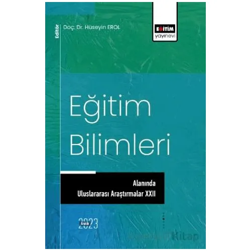 Eğitim Bilimlerinde Uluslararası Araştırmalar XXII