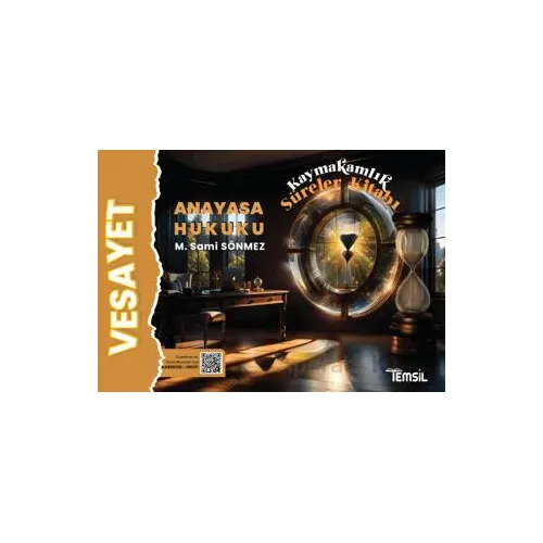Vesayet Anayasa Hukuku Kaymakamlık Süreler Kitabı - Sami Sönmez - Temsil Kitap