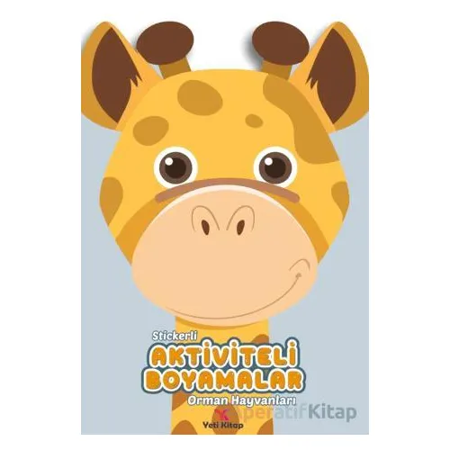 Stickerli Aktiviteli Boyamalar Orman Hayvanları - Kolektif - Yeti Kitap