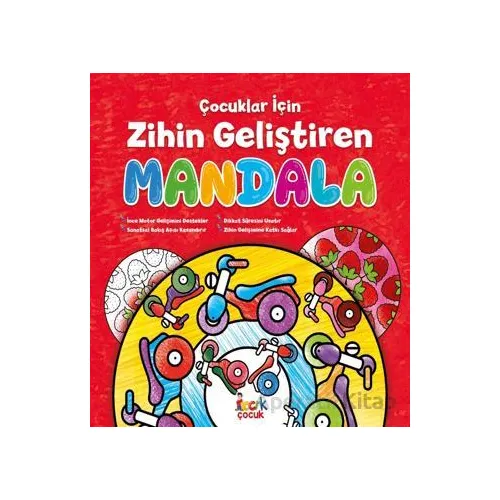 Çocuklar İçin Zihin Geliştiren Mandala - Kolektif - Bıcırık Yayınları