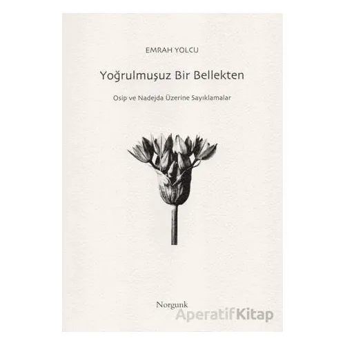 Yoğrulmuşuz Bir Bellekten - Emrah Yolcu - Norgunk Yayıncılık