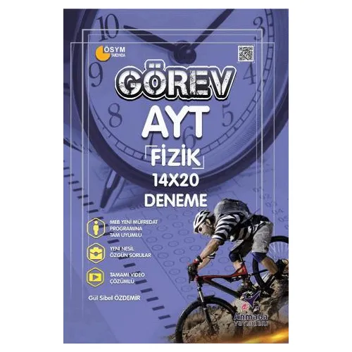 Armada Görev AYT Fizik 14X20 Deneme Kitabı - Gül Sibel Özdemir - Armada Yayınları