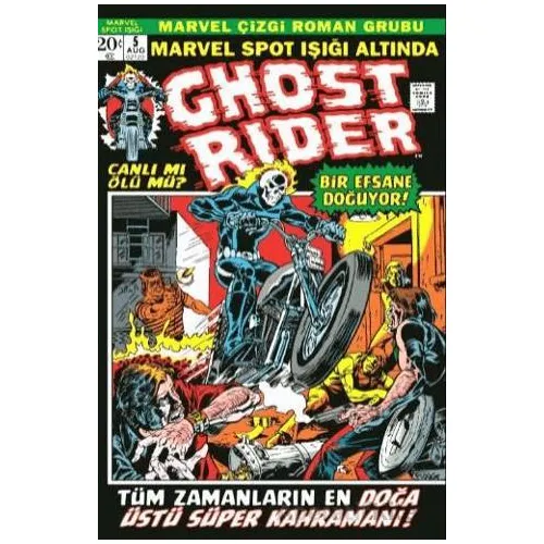 Marvel Spot Işığı Altında Ghost Rider - Gary Friedrich - Presstij Kitap