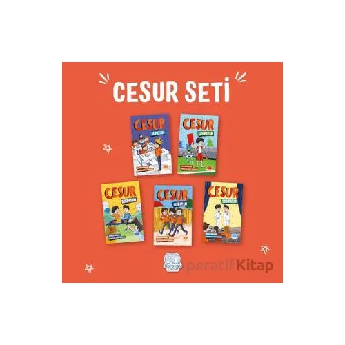 Cesur Set (5 Kitap) - Şeyma Göksay - Karavan Çocuk Yayınları