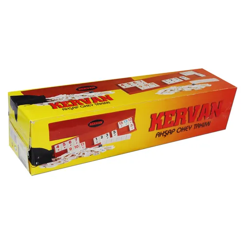Kervan Ahşap Okey Takımı