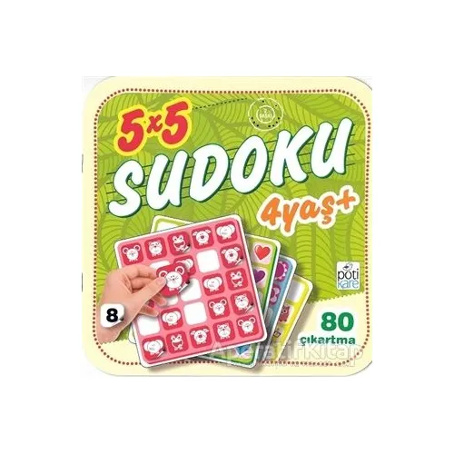 5x5 Sudoku (8) - Kolektif - Pötikare Yayıncılık