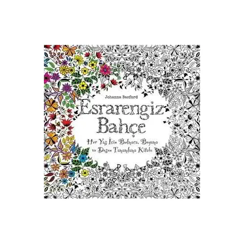 Esrarengiz Bahçe - Johanna Basford - EDAM