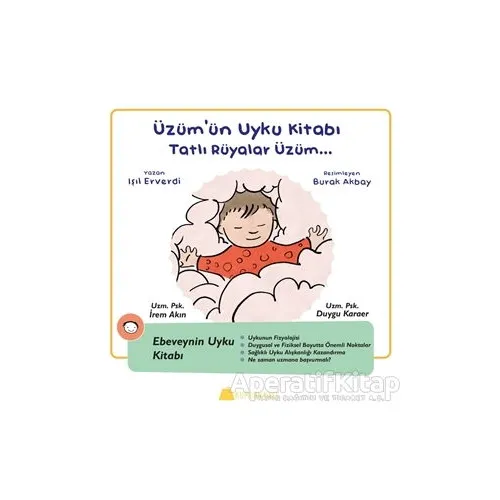 Üzümün Uyku Kitabı - Tatlı Rüyalar Üzüm - Duygu Karaer - Kumdan Kale