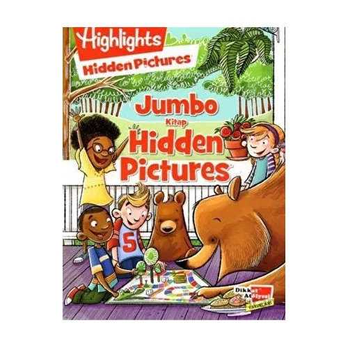 Highlights: Jumbo Kitap Hidden Pictures - Kolektif - Dikkat Atölyesi Yayınları