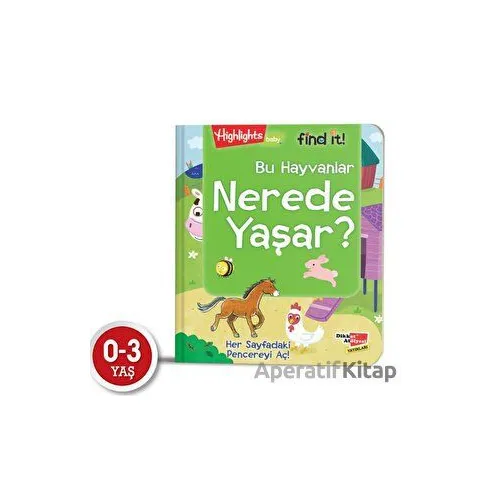 Bu Hayvanlar Nerede Yaşar? - Kolektif - Dikkat Atölyesi Yayınları