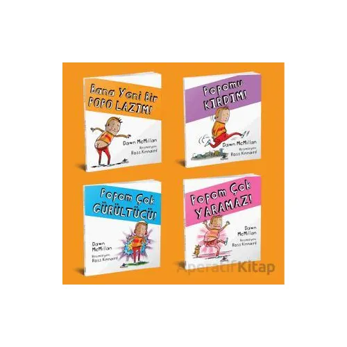 Bana Yeni Bir Popo Lazım Serisi - 4 Kitap - Dawn McMillan - Pegasus Çocuk Yayınları