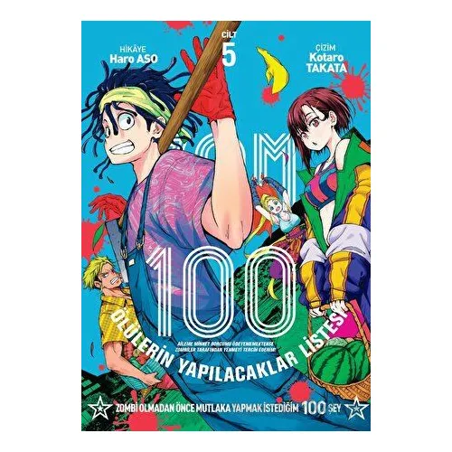 Zom 100 Cilt 5 - Haro Aso - Marmara Çizgi