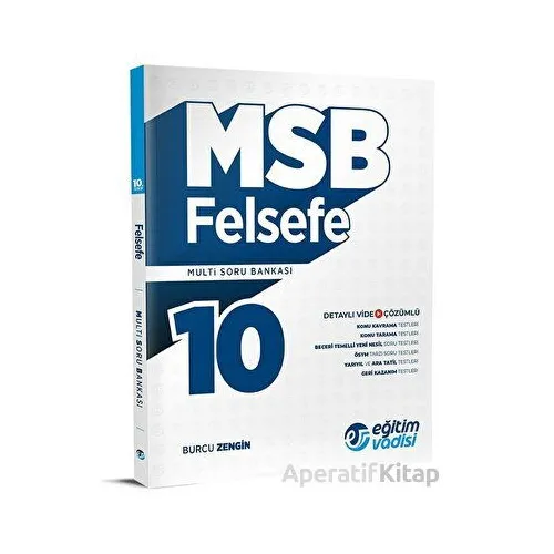 Eğitim Vadisi 10. Sınıf Felsefe MSB Modüler Soru Bankası
