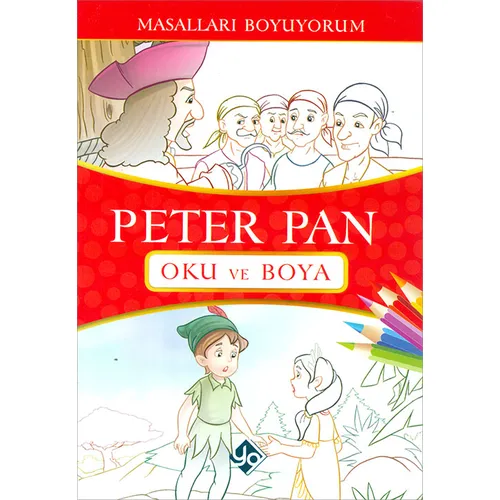 Masalları Boyuyorum Peter Pan Kitabı Burhan Yayınları