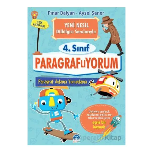 Paragraflıyorum 4. Sınıf - Aysel Şener - Martı Çocuk Yayınları
