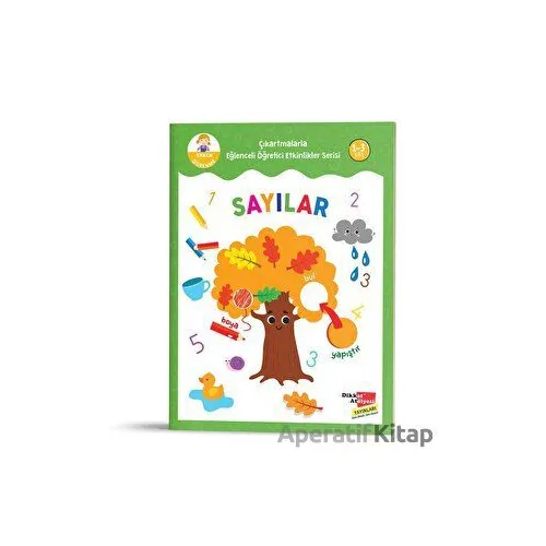 Eğlenceli Öğretici Etkinlikler Serisi - Sayılar - Kolektif - Dikkat Atölyesi Yayınları