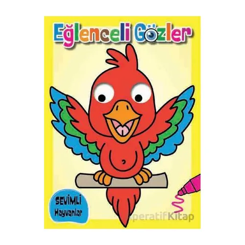Eğlenceli Gözler – Sevimli Hayvanlar - Kolektif - 0-6 Yaş Yayınları