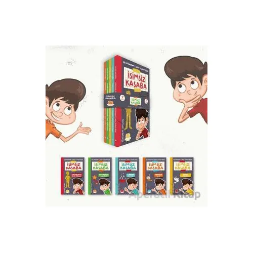 İsimsiz Kasaba Set (5 Kitap) - Demet Erdoğan Bildik - Karavan Çocuk Yayınları