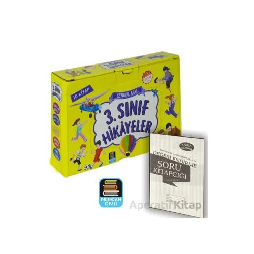 3. Sınıf Hikayeler Okuma Seti - 10 Kitap Soru Kitapçığı İlaveli