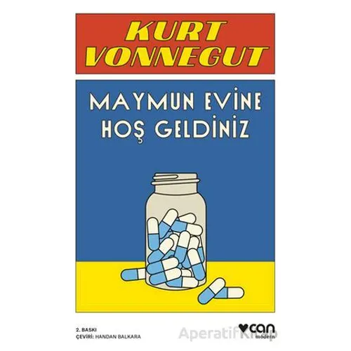 Maymun Evine Hoş Geldiniz - Kurt Vonnegut - Can Yayınları