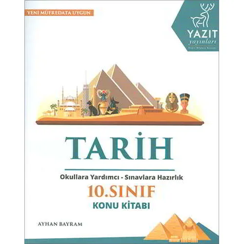 10.Sınıf Tarih Konu Kitabı Yazıt Yayınları