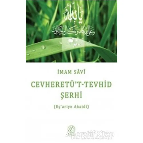 Cevheretüt-Tevhid Şerhi - İmam Savi - Nida Yayıncılık