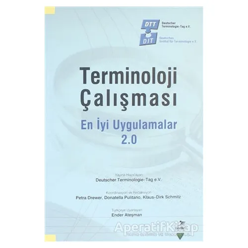 Terminoloji Çalışması - Kolektif - Grafiker Yayınları