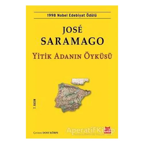 Yitik Adanın Öyküsü - Jose Saramago - Kırmızı Kedi Yayınevi