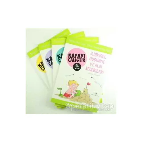 Kolay Seviye - Kafayı Çalıştır (4 Kitap Takım) - Kolektif - Uğurböceği Yayınları