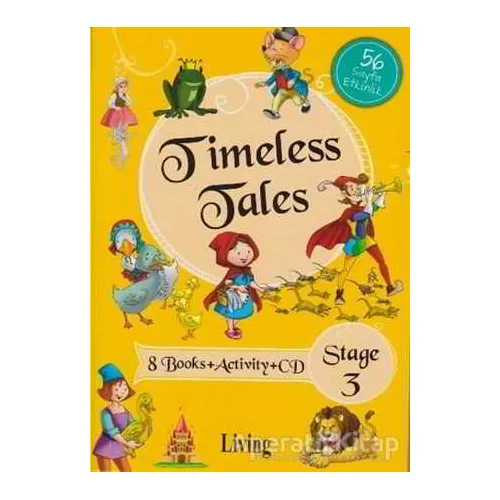 Stage 3 Timeless Tales 8 Kitap Set (CD Yoktur) Living Publications