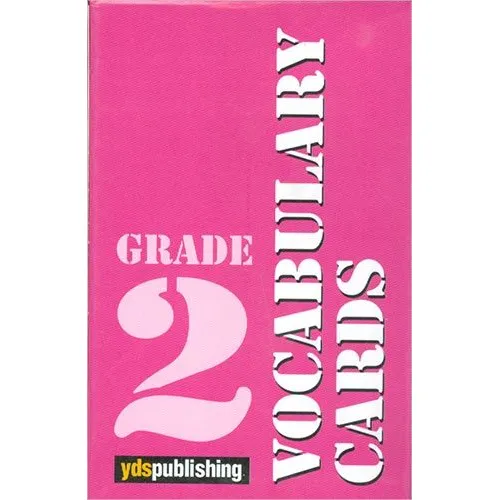 Grade 2 Vocabulary Cards Ydspublishing Yayınları