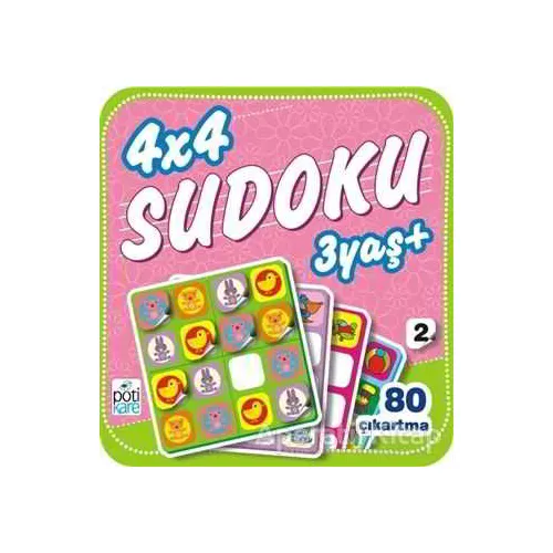 4x4 Sudoku (2) - Kolektif - Pötikare Yayıncılık