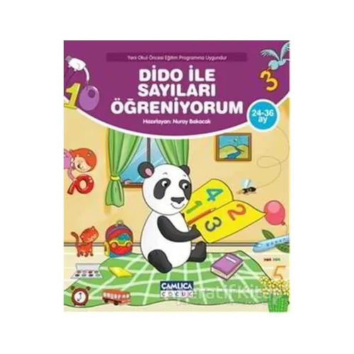 Dido ile Sayıları Öğreniyorum - Nuray Bakacak - Çamlıca Çocuk Yayınları