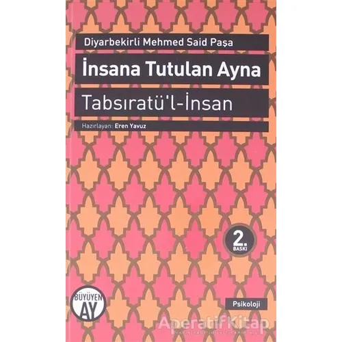 Tabsıratül-İnsan - İnsana Tutulan Ayna - Diyarbekirli Mehmed Said Paşa - Büyüyen Ay Yayınları