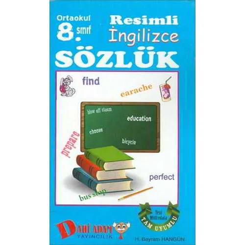 8.Sınıf Resimli İngilizce Sözlük Dahi Adam Yayınları