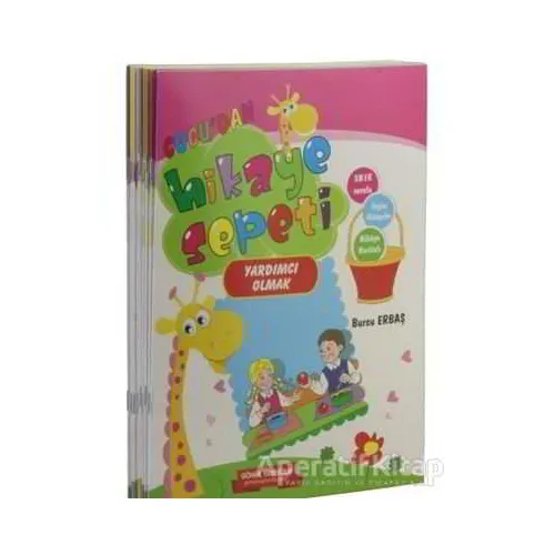 Cucudan Hikaye Sepeti (10 Kitap El Yazmalı) - Burcu Erbaş - Gönül Yayıncılık