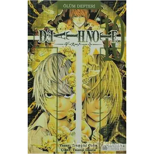 Death Note - Ölüm Defteri 10 - Tsugumi Ooba - Akıl Çelen Kitaplar