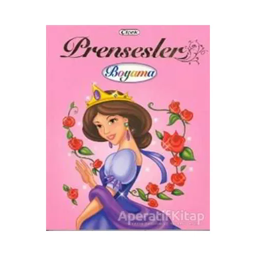 Prensesler Boyama Kitabı 2 - Çiçek Yayıncılık