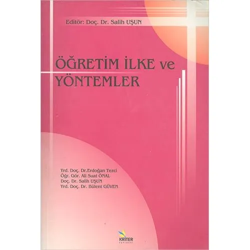 Öğretim İlke ve Yöntemler - Kriter Yayınları