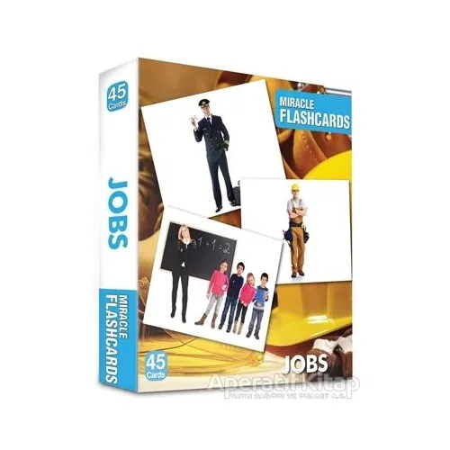 Miracle Flashcards - Jobs Box 45 Cards - Kolektif - MK Publications