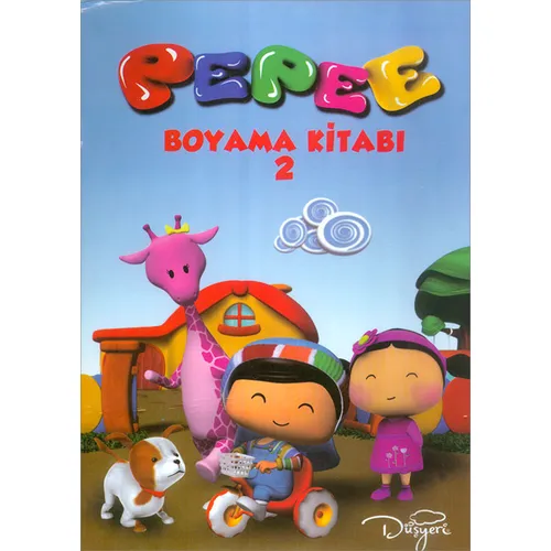 Düşyeri Pepee Boyama Kitabı-2