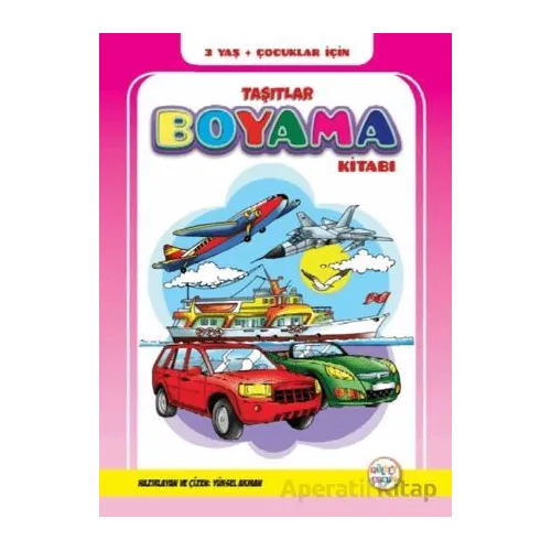 Taşıtlar Boyama Kitabı - Kolektif - Gülbey Yayınları