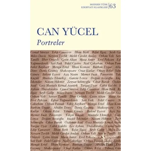 Portreler - Sezai Sarıoğlu - İş Bankası Kültür Yayınları