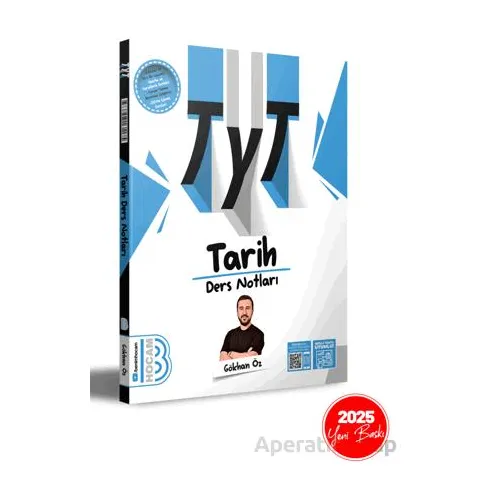2025 TYT Tarih Ders Notları - Gökhan Öz - Benim Hocam Yayınları