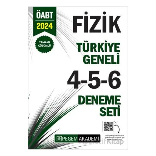 2024 KPSS ÖABT Fizik Tamamı Çözümlü Türkiye Geneli 4-5-6 (3lü Deneme Seti)